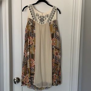 Aline dress Aztec print